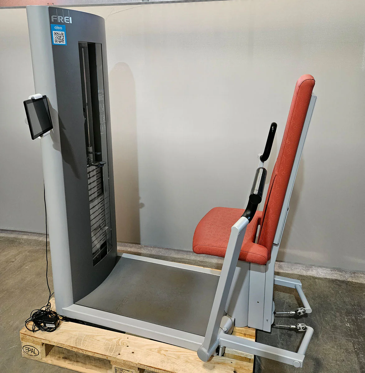 Frei Genius Eco 12er Gerätesatz, Optional mit smarten Displays, MPG, KGG, MED Zulassung, 12 Kraftgeräte im Set, Medical Physio Serie, Silber, gebraucht - überholter Zustand - Image 6