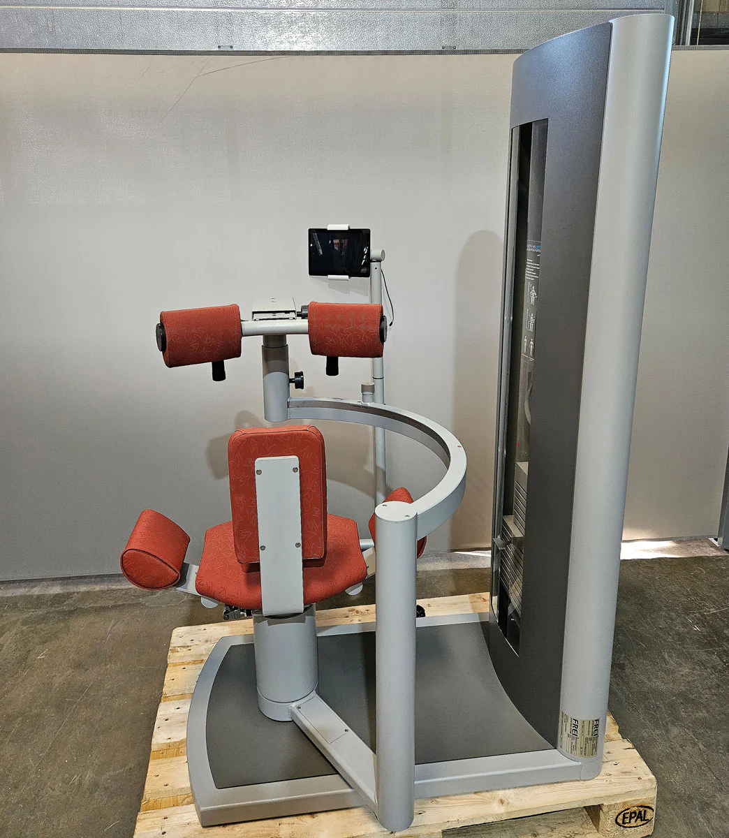 Frei Genius Eco 12er Gerätesatz, Optional mit smarten Displays, MPG, KGG, MED Zulassung, 12 Kraftgeräte im Set, Medical Physio Serie, Silber, gebraucht - überholter Zustand - Image 9