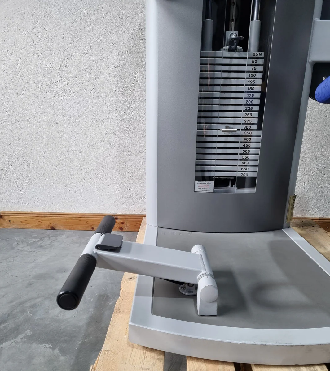 Frei Genius Eco Bauchtrainer Abdominal, Bauchmuskelmaschine, Abs Crunch, Rahmenfarbe Silber, gebraucht - überholter Zustand - Image 10