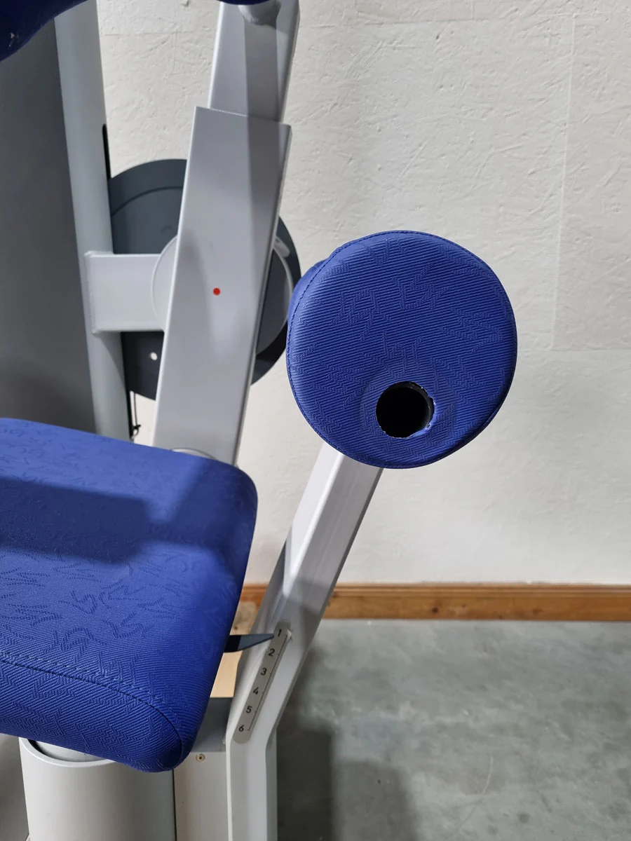 Frei Genius Eco Bauchtrainer Abdominal, Bauchmuskelmaschine, Abs Crunch, Rahmenfarbe Silber, gebraucht - überholter Zustand - Image 6