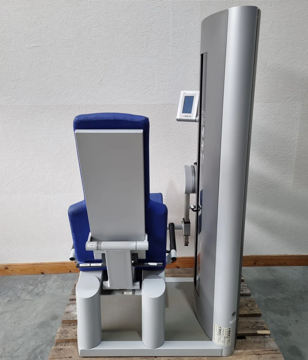 Frei Genius Eco Beinstrecker verstellbar, Kniestrecker, Leg Extension, Rahmenfarbe Silber, gebraucht - überholter Zustand - Image 3