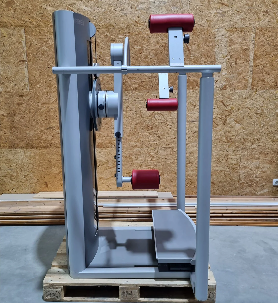 Frei Genius Eco Hüftmaschine, Hüftpendel, Hip-machine, Multi Hip, Kickmaschine, Rahmenfarbe Silber, gebraucht - überholter Zustand - Image 7