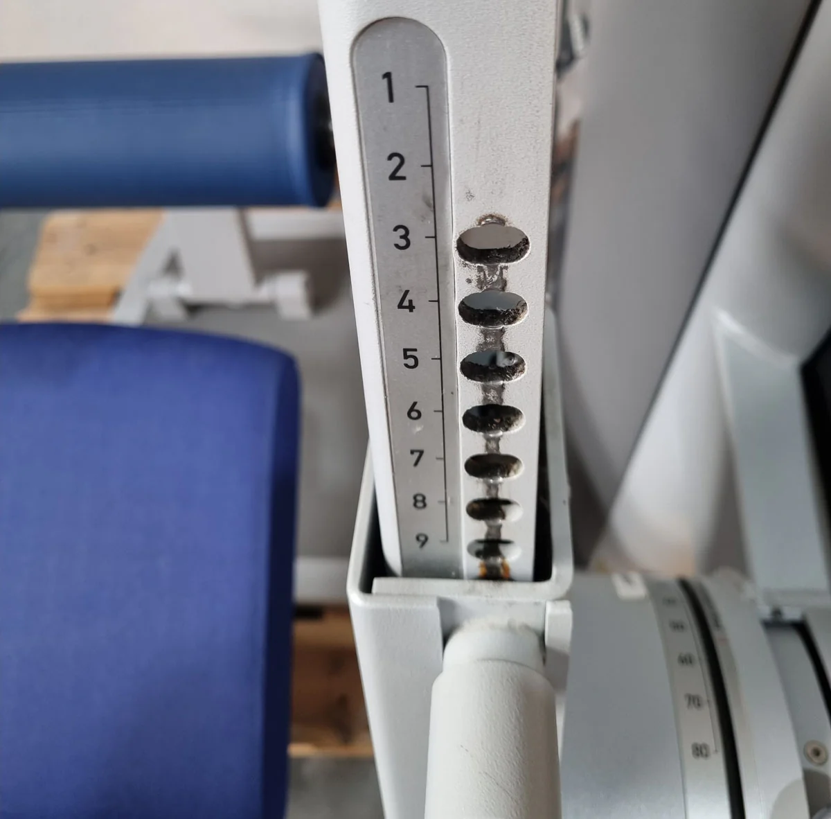 Frei Genius Eco Rückenstreckermaschine, Hyperextension, Rückenmaschine Lower Back, Rahmenfarbe Silber, gebraucht - überholter Zustand - Image 11