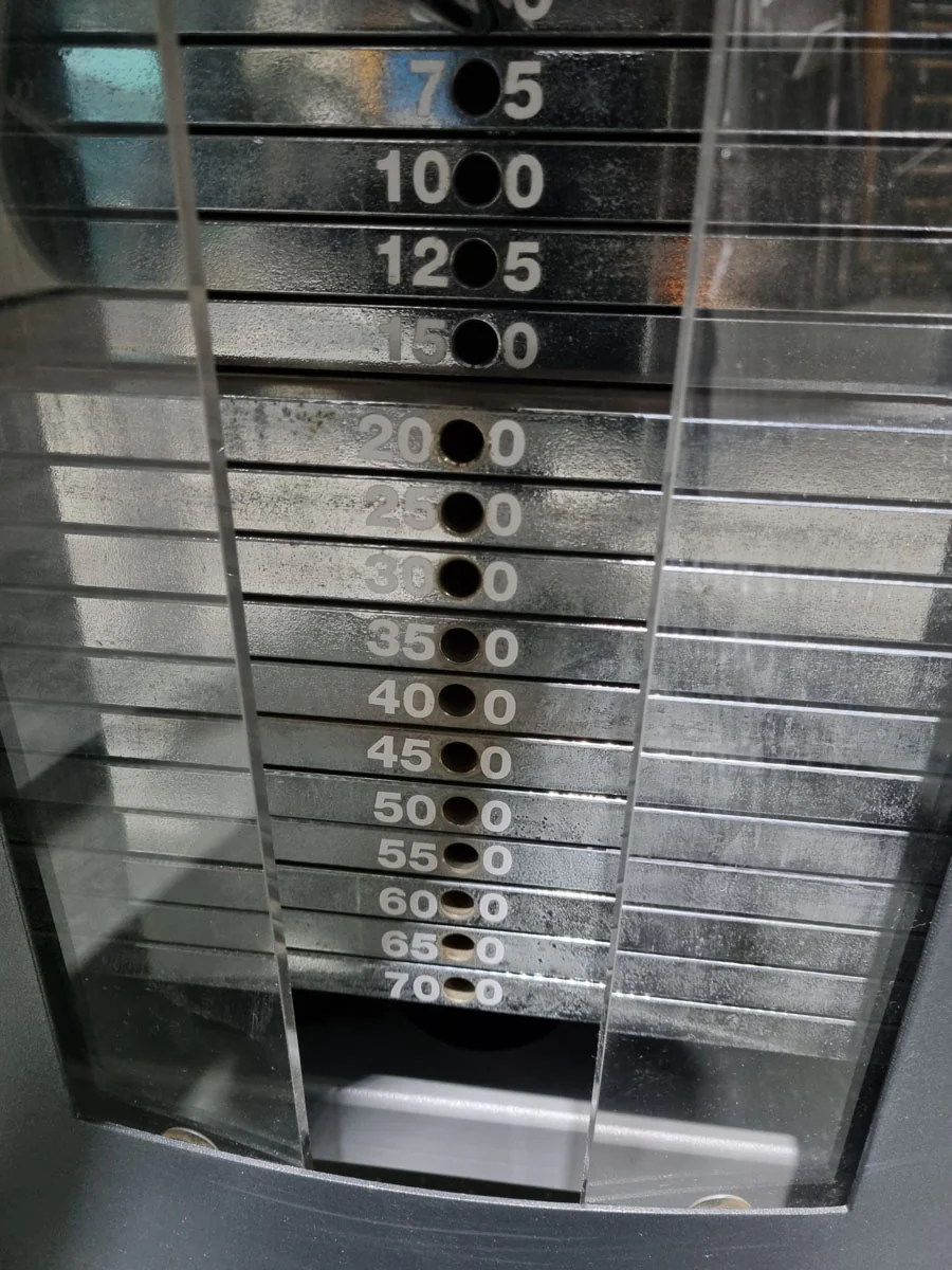 Frei Genius Hüftmaschine, Hüftpendel, Multi Hip, Kickmaschine, Total Hip auch für Ab-Adduktoren Training nutzbar, Rahmenfarbe Silber - gebraucht - überholter Zustand - Image 15