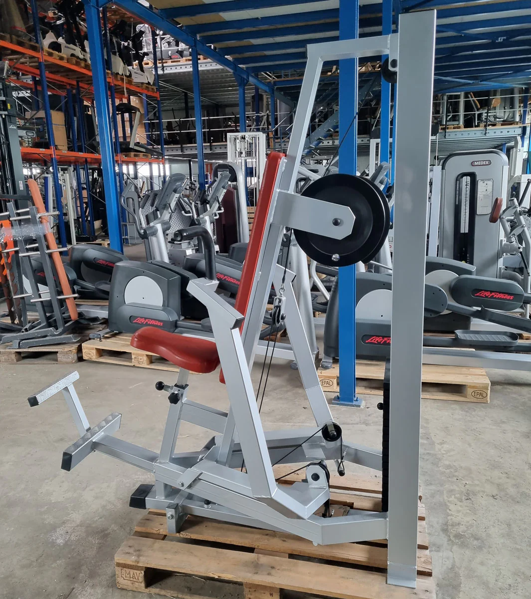 Gerva Bankdrückmaschine DUAL Brustpresse Bilateral von Gerva, ähnlich Gym80, gebraucht - geprüfter Zustand - Image 4