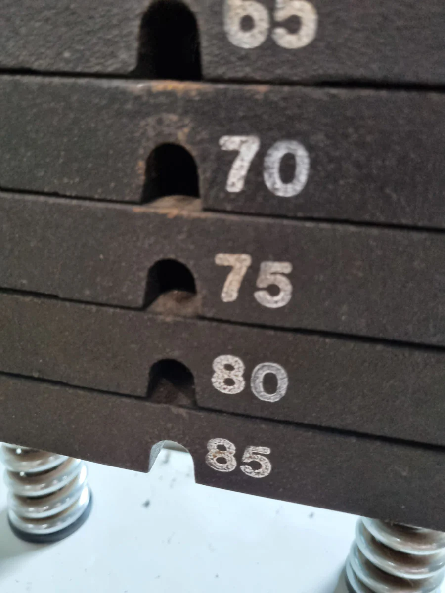 Gym80 Beinbeuger liegend, Edition Line, Rahmenfarbe Weiß, Polsterfarbe Schwarz, gebraucht - überholter Zustand - Image 8