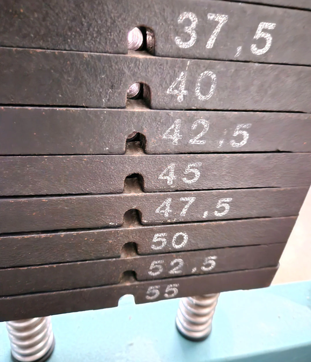Gym80 Glutaeus radial, Pomaschine, Gluteus Kick, Rahmenfarbe Türkis, gebraucht - geprüfter Zustand - Image 3