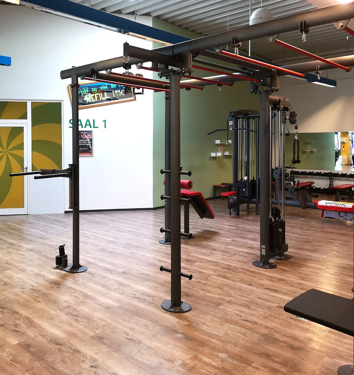 Gym80 IronQube L - Functional Turm, Tower 4446, Farbe Anthrazit Matt, Erst 3 Jahre alt, Top Zustand, gebraucht - Image 4