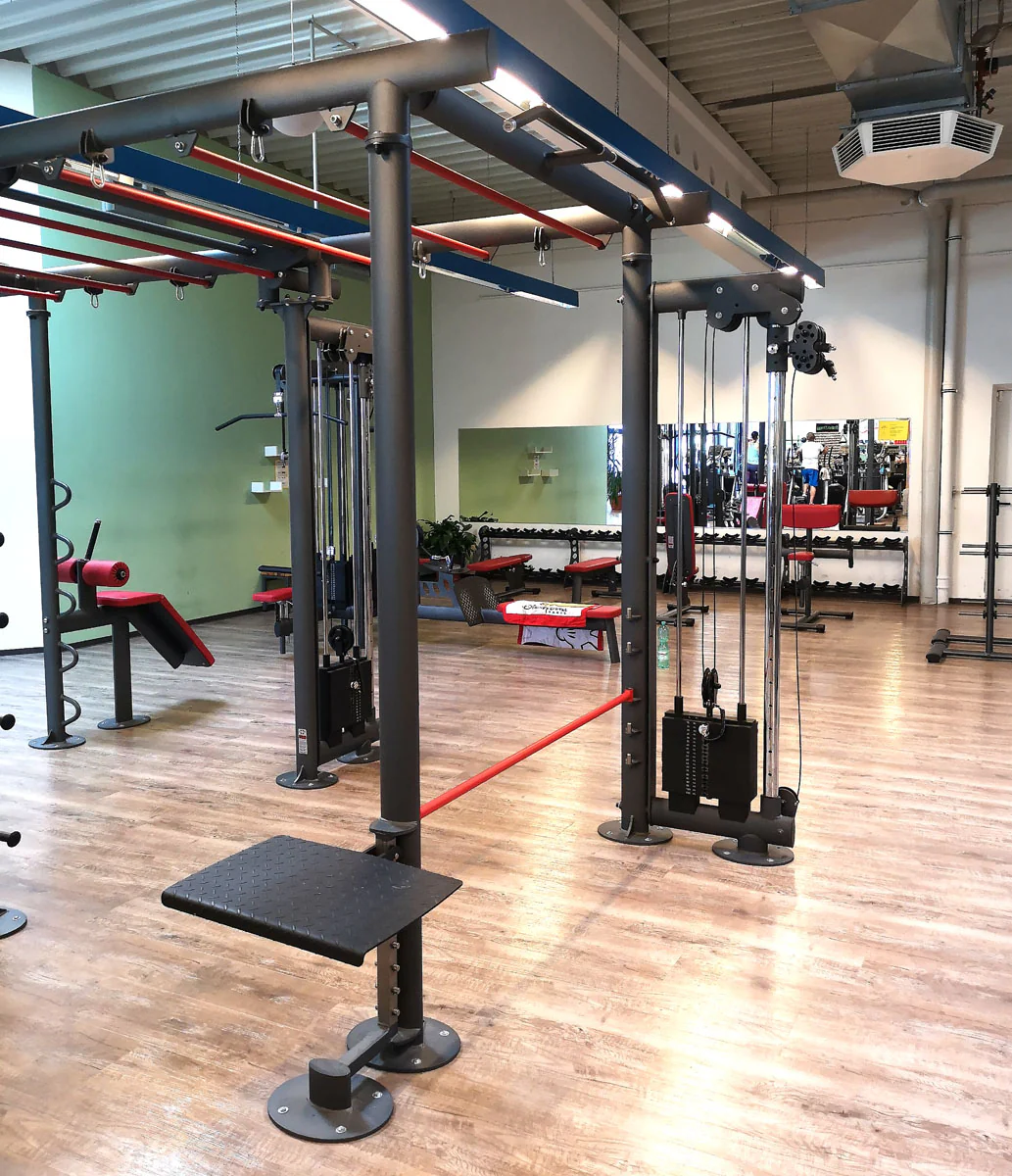 Gym80 IronQube L - Functional Turm, Tower 4446, Farbe Anthrazit Matt, Erst 3 Jahre alt, Top Zustand, gebraucht - Image 5