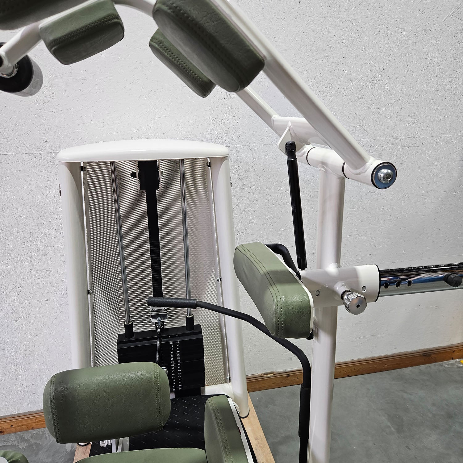 Gym80 Med80 3225 Rotationsmaschine, Rumpfrotator, Twister, seitliche Bauchmuskeln, Farbe Weiß, gebraucht - überholter Zustand - Image 13