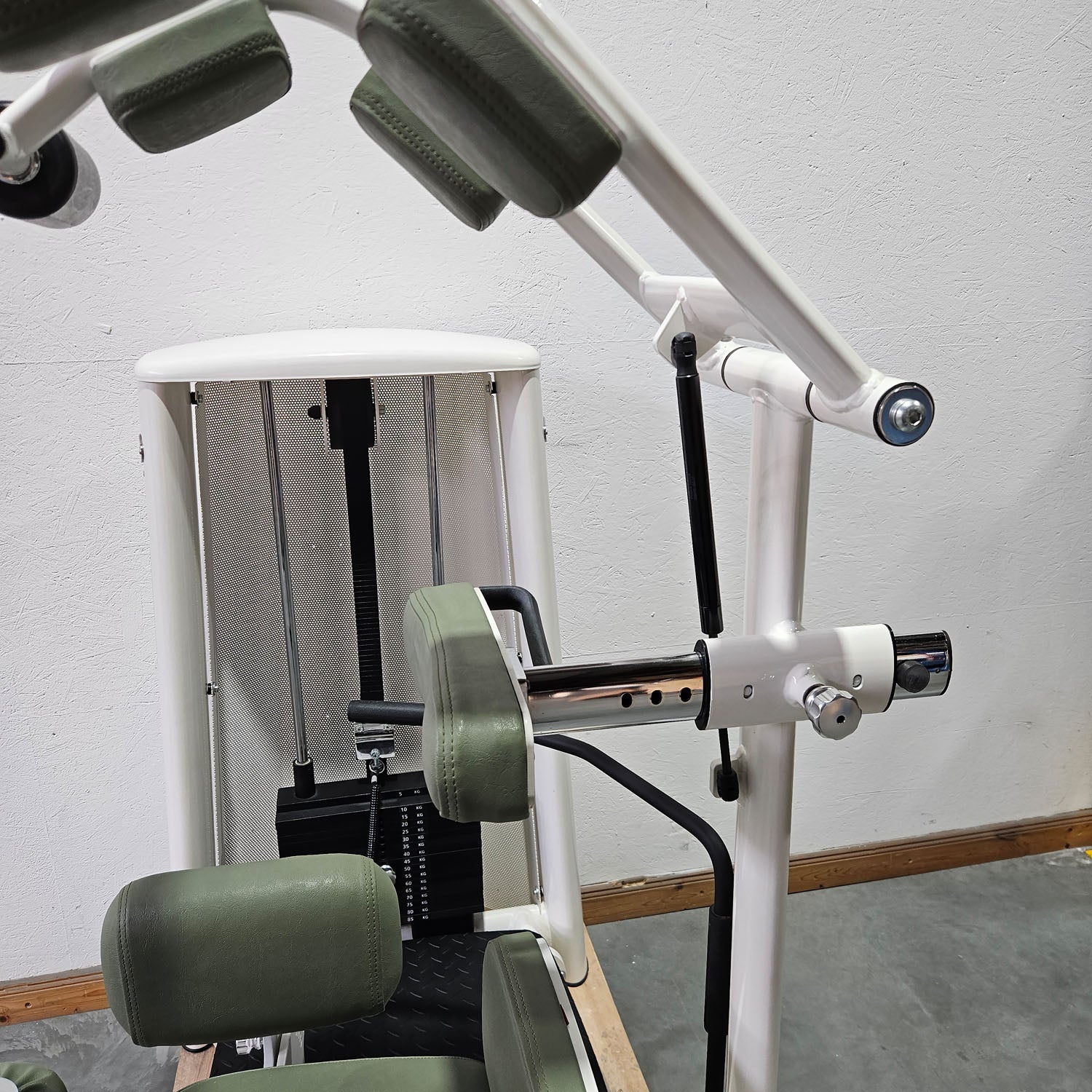 Gym80 Med80 3225 Rotationsmaschine, Rumpfrotator, Twister, seitliche Bauchmuskeln, Farbe Weiß, gebraucht - überholter Zustand - Image 14