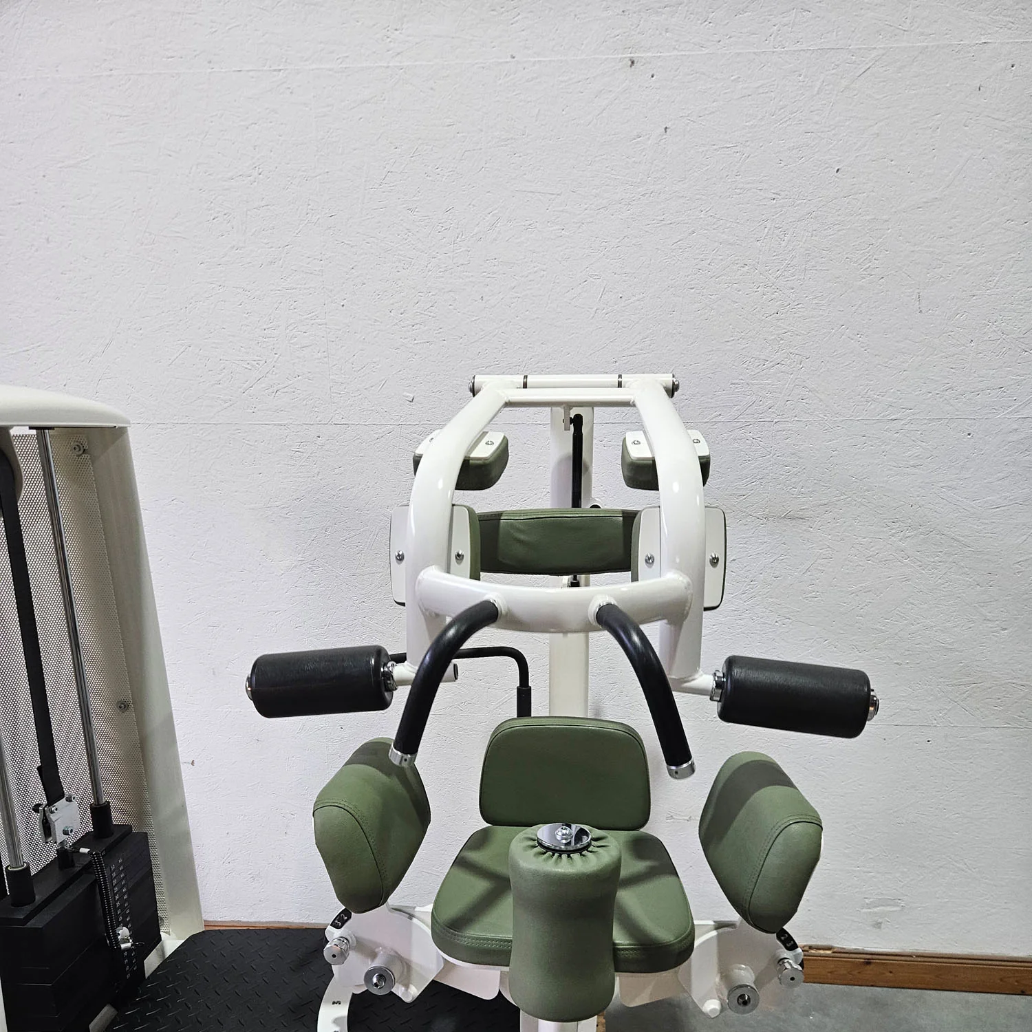 Gym80 Med80 3225 Rotationsmaschine, Rumpfrotator, Twister, seitliche Bauchmuskeln, Farbe Weiß, gebraucht - überholter Zustand - Image 4