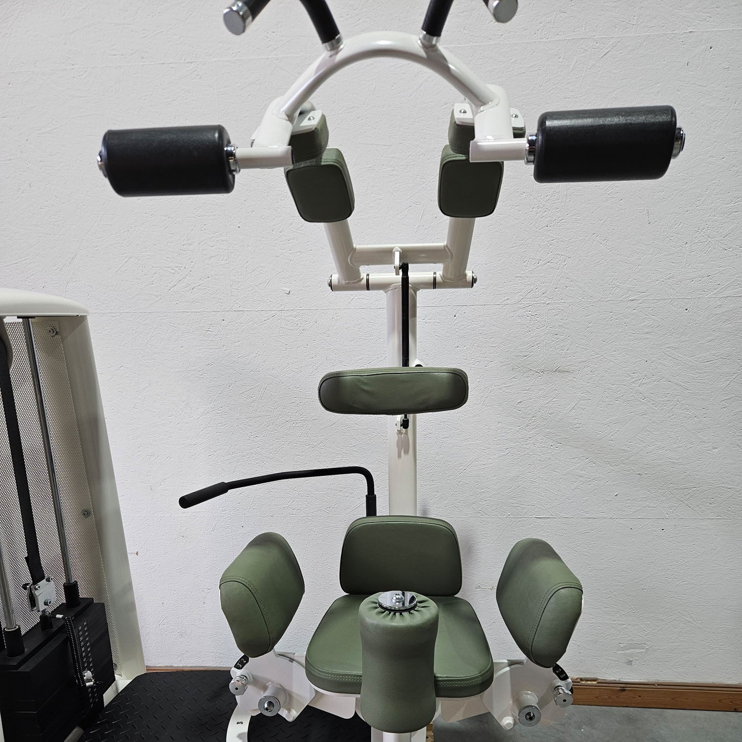 Gym80 Med80 3225 Rotationsmaschine, Rumpfrotator, Twister, seitliche Bauchmuskeln, Farbe Weiß, gebraucht - überholter Zustand - Image 5