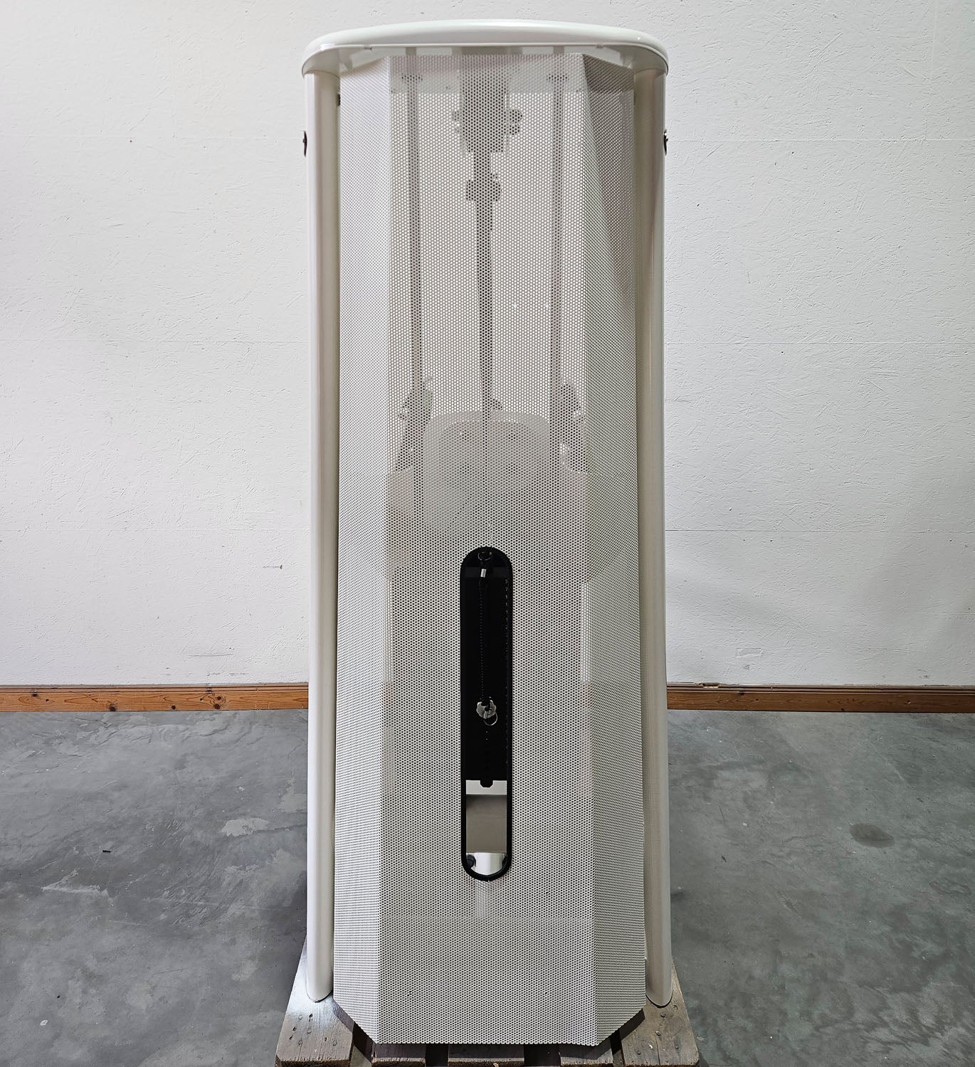 Gym80 Med80 3243 Lateralmaschine mit Trainingsarm, Lateralflexion, Latflex,  Seitneige-Maschine, Farbe Weiß, gebraucht - überholter Zustand - Image 3