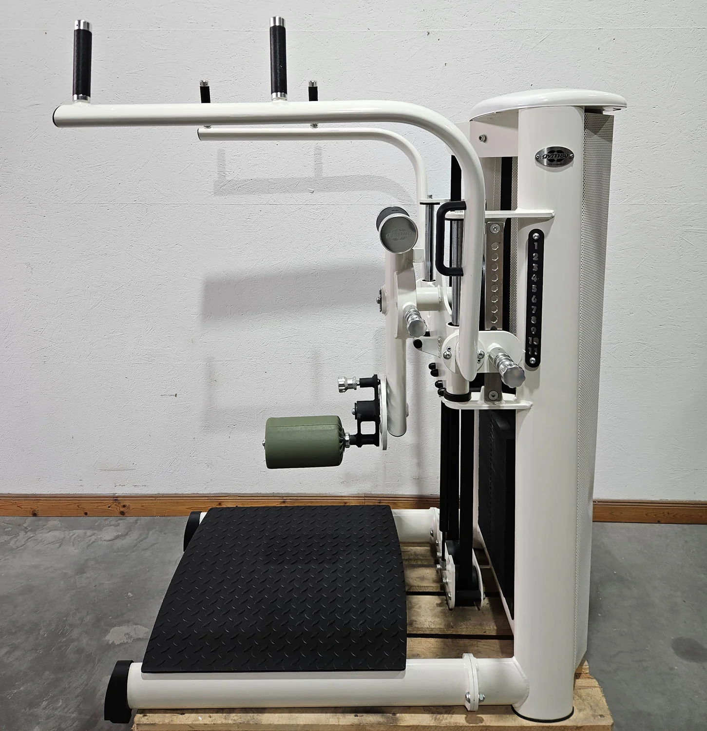 Gym80 Med80 3256 Multi Hip, Total Hip Kickmaschine, Hüftpendel, Farbe Weiß, gebraucht - überholter Zustand - Image 4