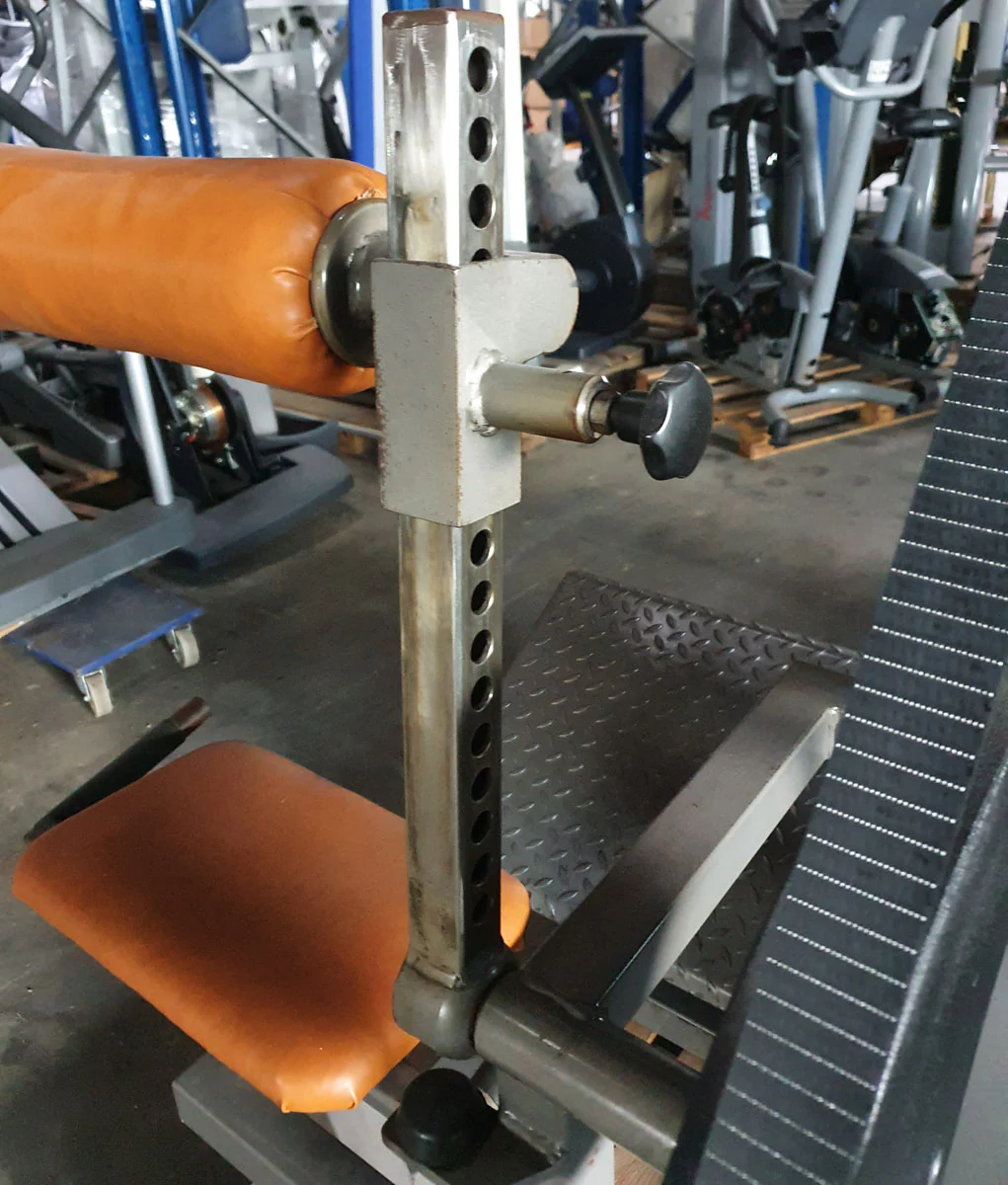Gym80 Rückenstreckermaschine, Hyperextension, Back Extension, Old school, 120kg Gewichtsblock, gebraucht - Image 5