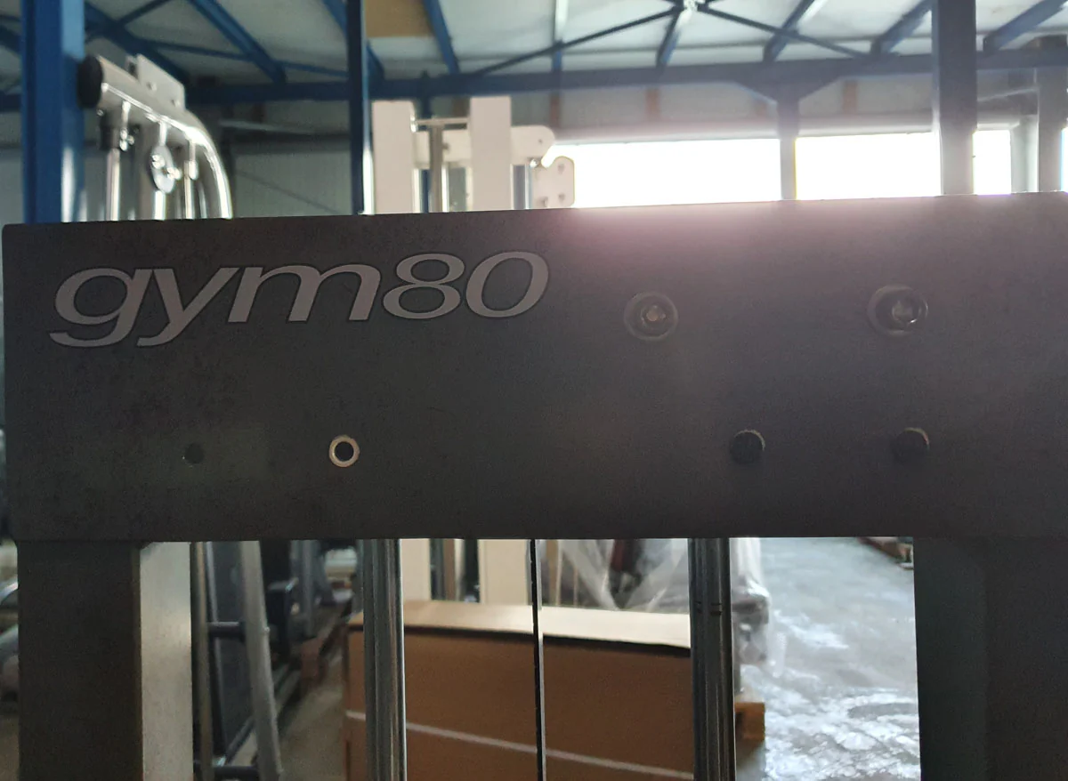 Gym80 Rückenstreckermaschine, Hyperextension, Back Extension, Old school, 120kg Gewichtsblock, gebraucht - Image 7