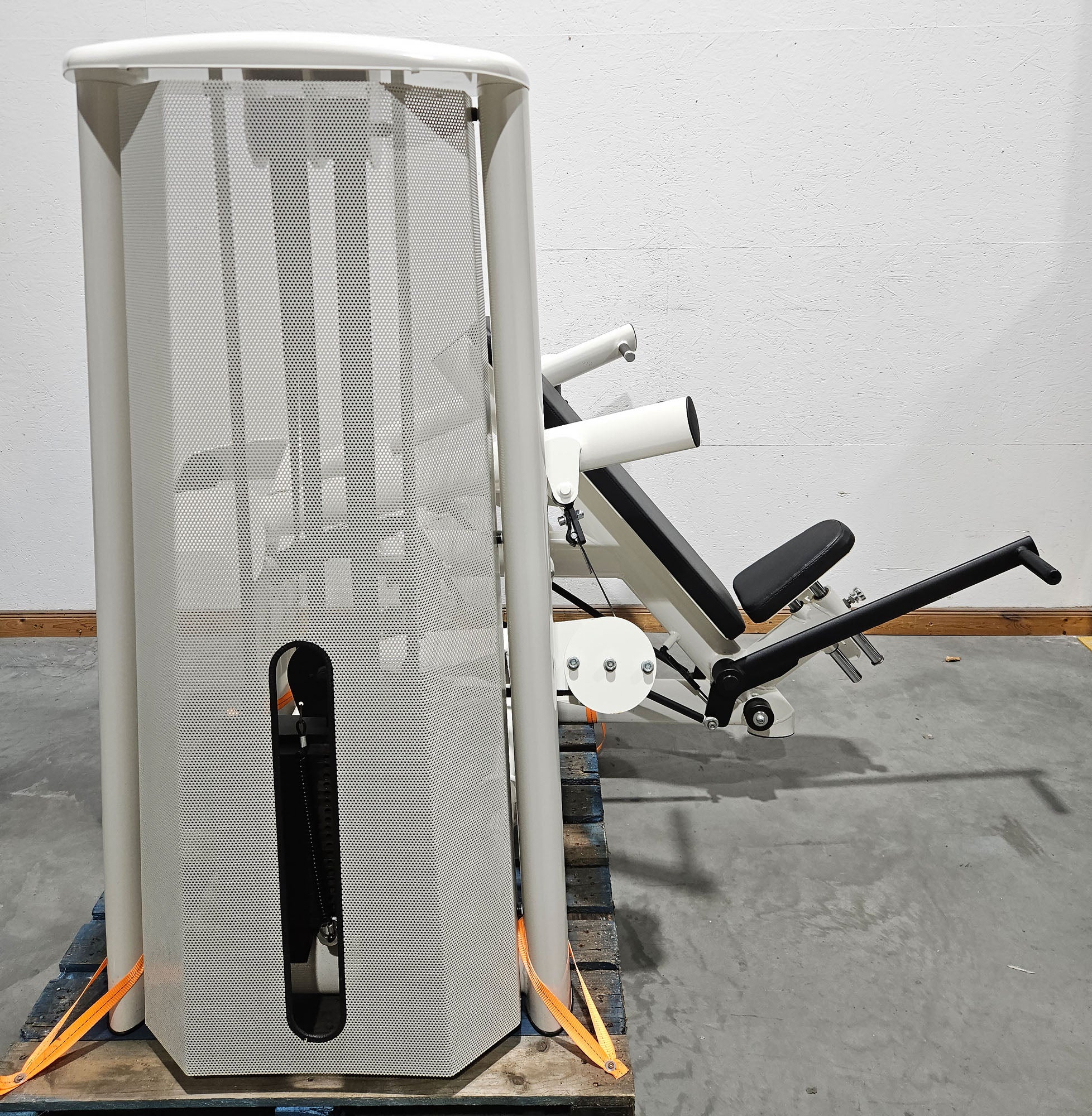 Gym80 Schulterpresse DUAL 3043 Sygnum, Shoulder Press, Overhead Press, Rahmenfarbe Weiß, gebraucht - überholter Zustand - Image 5