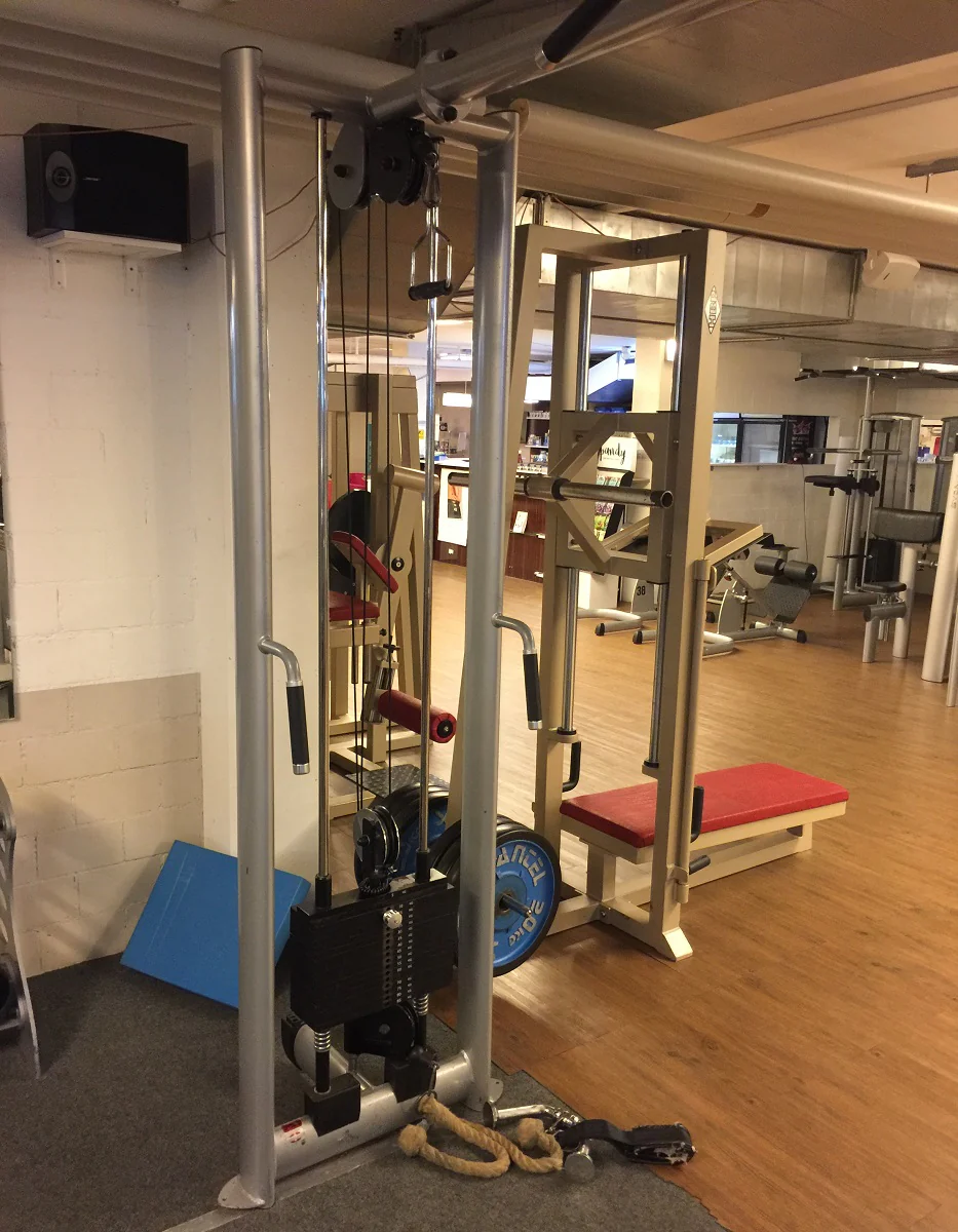 Gym80 Sygnum Einzelgeräte z.B. Kabelzug, Beinstrecker, Latzug, Brustpresse, Gluteus, Seilzug, Drückerbank, Bänke verstellbar Basic, Rückenstrecker etc, gebraucht - Image 5