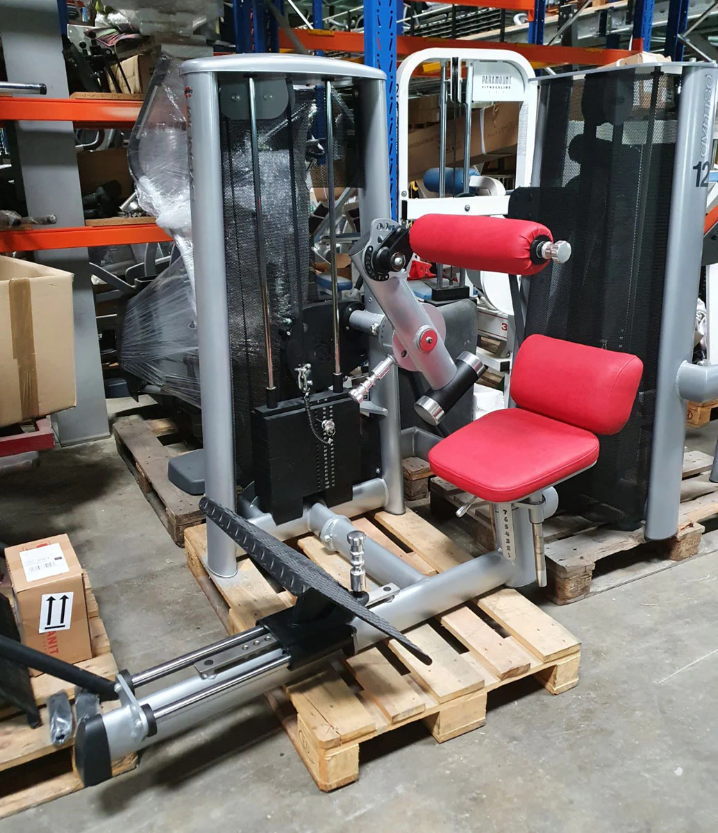 Gym80 Sygnum Einzelgeräte z.B. Kabelzug, Beinstrecker, Latzug, Brustpresse, Gluteus, Seilzug, Drückerbank, Bänke verstellbar Basic, Rückenstrecker etc, gebraucht - Image 6
