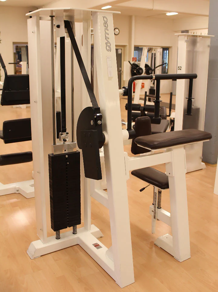 Gym80, Trizepsmaschine horizontal, Edition Line, Weiß, gebraucht - überholter Zustand - Image 2