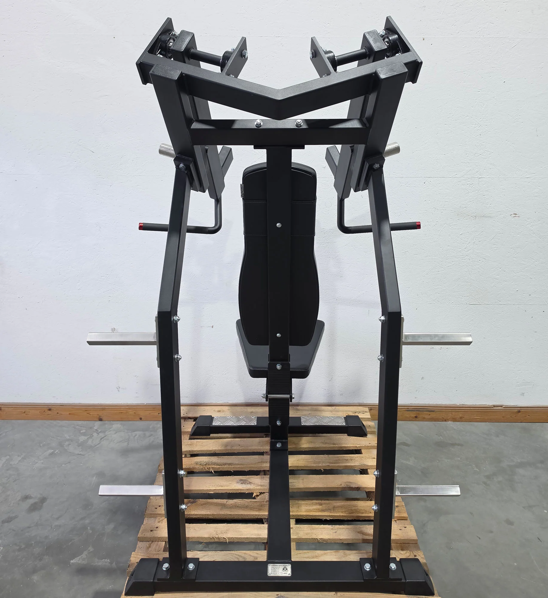 Gymleco 030 Shoulder Press, Schulterpresse, Schulterdrücken Overheadpress, Rahmenfarbe Schwarz, gebraucht - überholter Zustand - Image 3