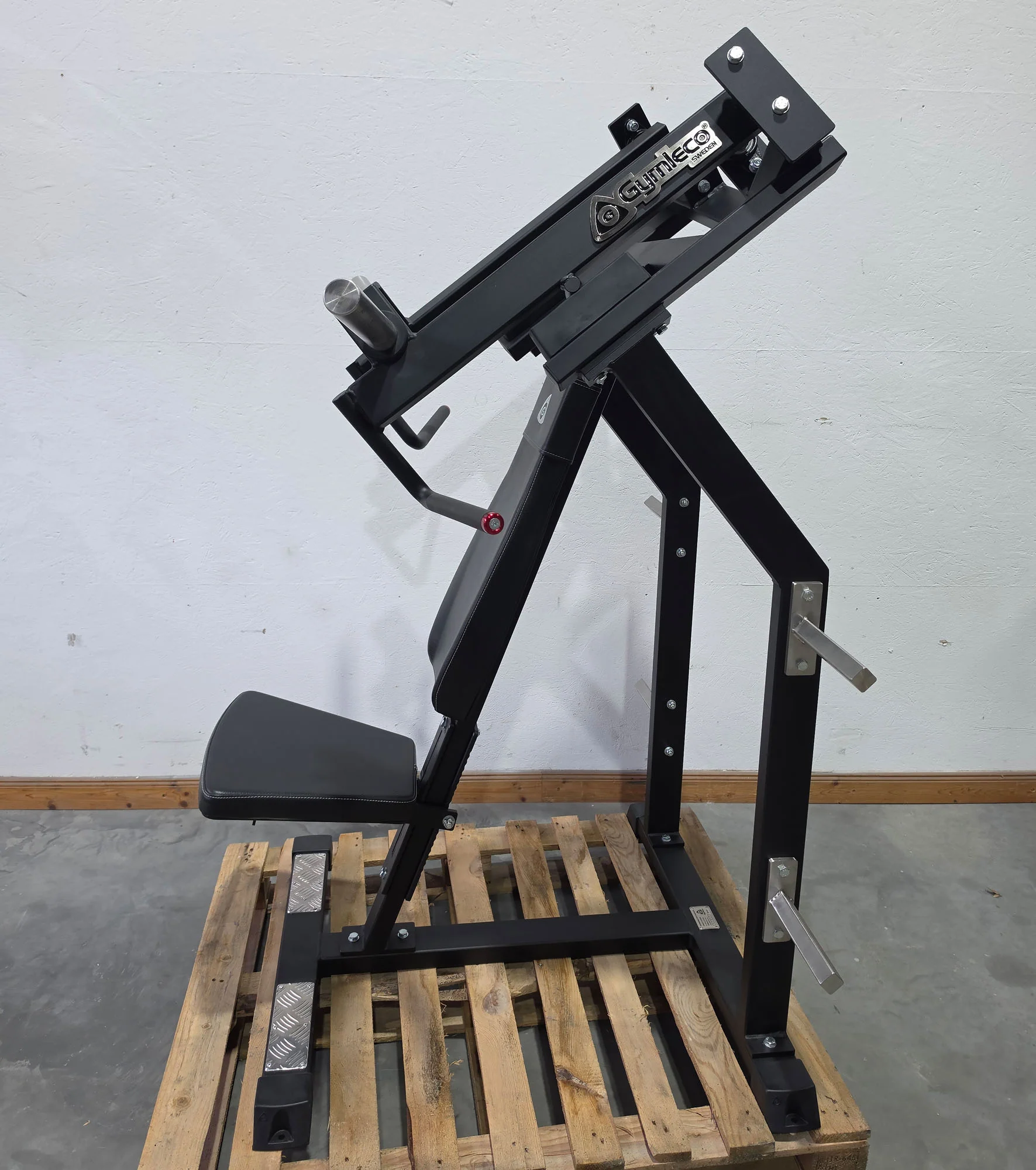 Gymleco 030 Shoulder Press, Schulterpresse, Schulterdrücken Overheadpress, Rahmenfarbe Schwarz, gebraucht - überholter Zustand - Image 4