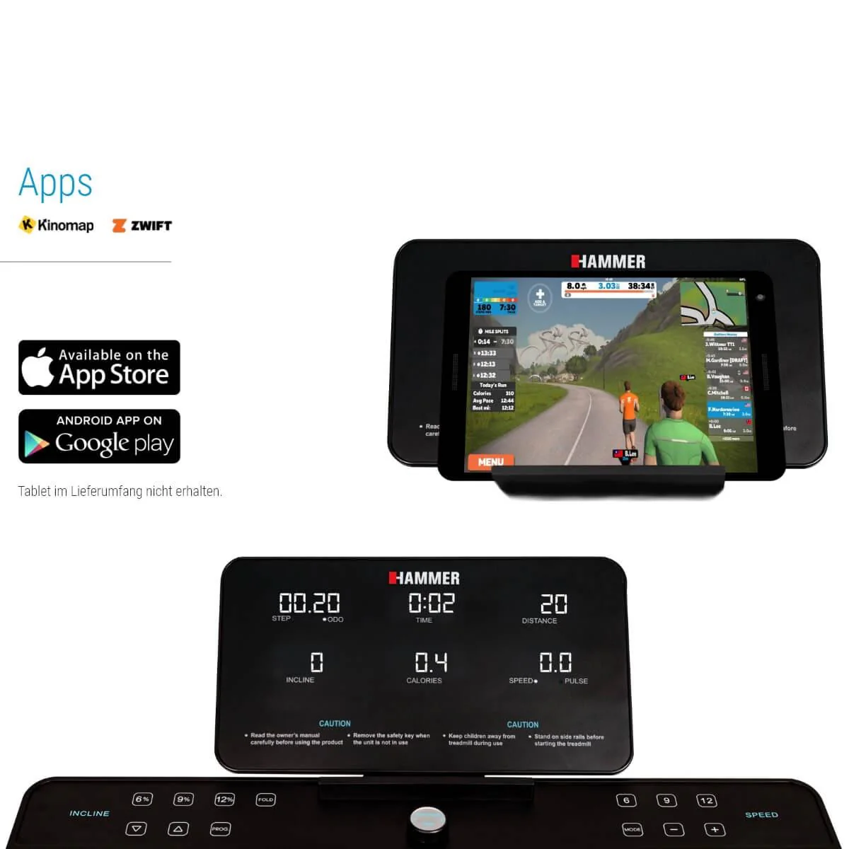 Hammer Q. VADIS 3.0 - Laufband - Image 3