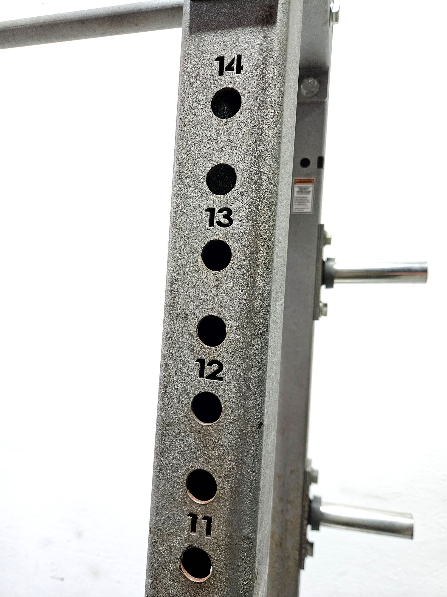 Hammer Strength HD Athletic Half Rack, Farbe Silber, gebraucht - geprüfter technischer Zustand mit optischen Gebrauchsspuren - Image 11