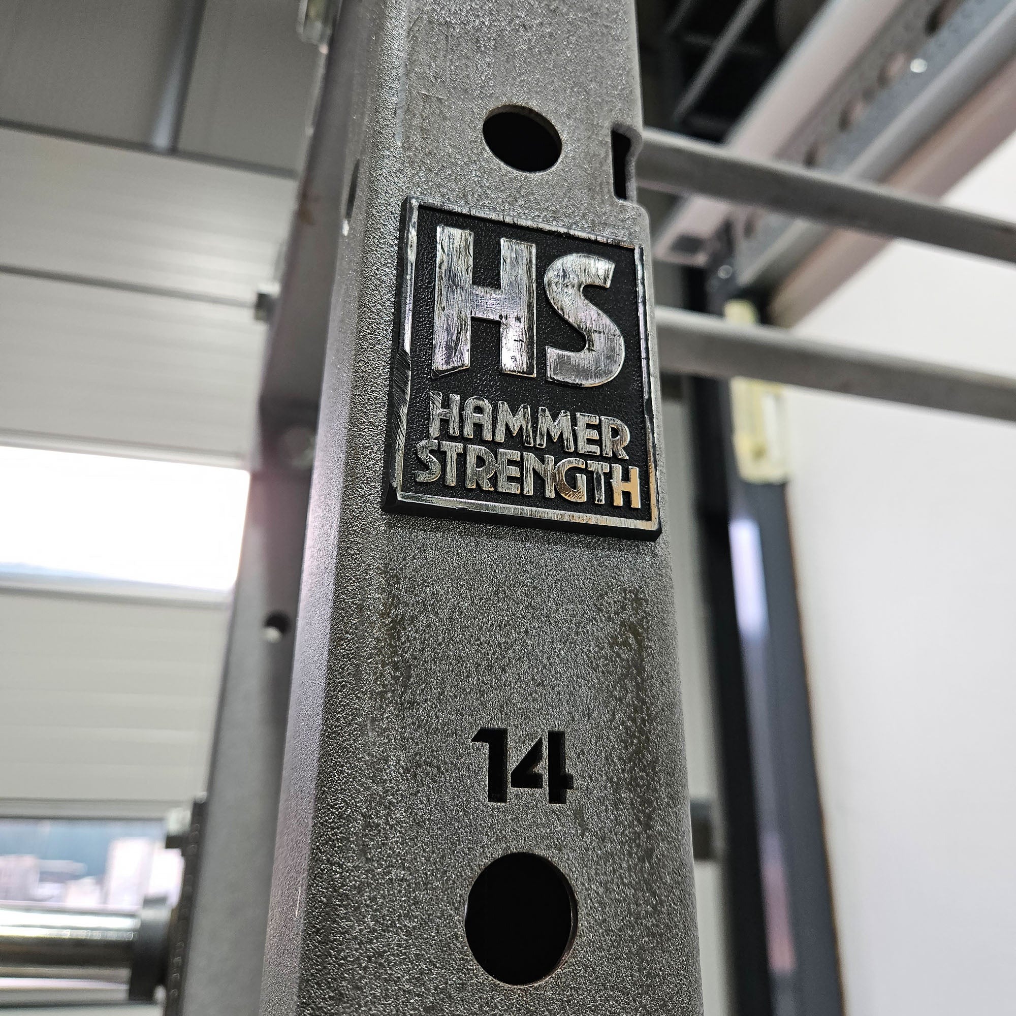 Hammer Strength HD Athletic Half Rack, Farbe Silber, gebraucht - geprüfter technischer Zustand mit optischen Gebrauchsspuren - Image 6