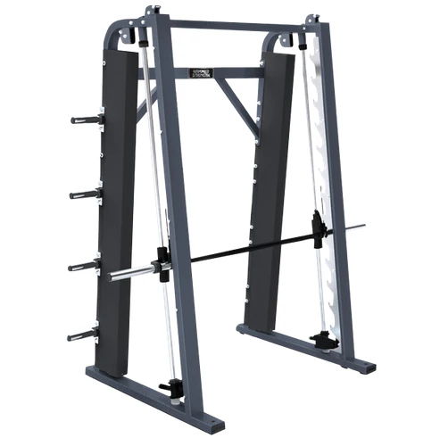 Hammer Strength Multipresse, Smith Machine HSSMV, Rahmenfarbe Silber, gebrauchter - überholter Zustand - Image 3