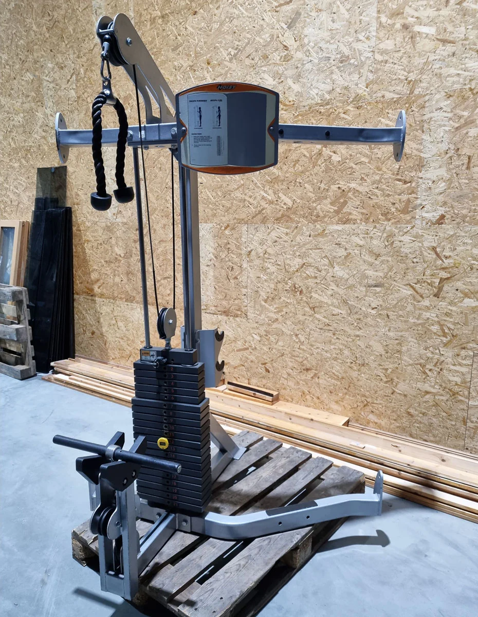 Hoist Multi Kraftstations Turm - Multistation mit Kabelzug, Kraftstation mit Gewichtsblöcken, gebraucht - überholter Zustand - Image 13