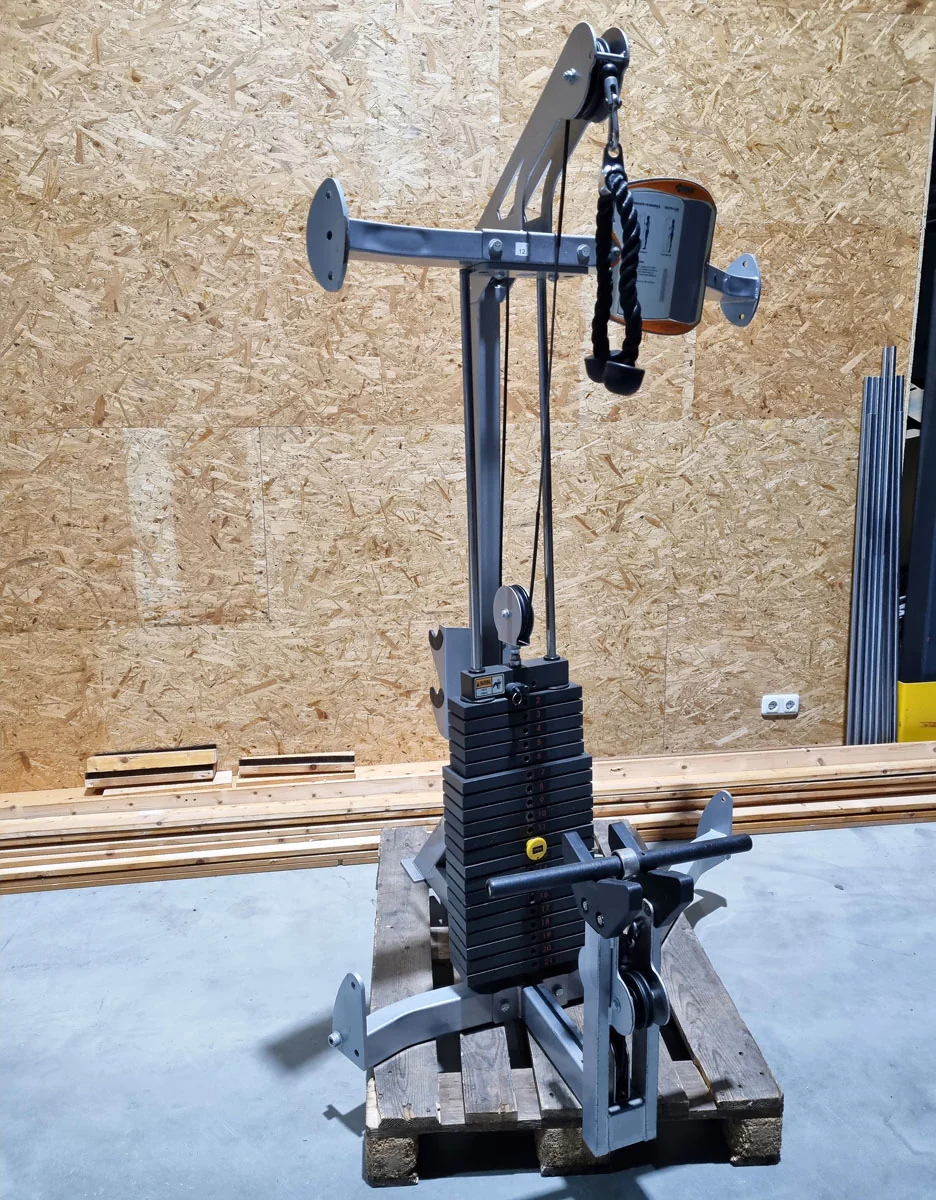 Hoist Multi Kraftstations Turm - Multistation mit Kabelzug, Kraftstation mit Gewichtsblöcken, gebraucht - überholter Zustand - Image 14