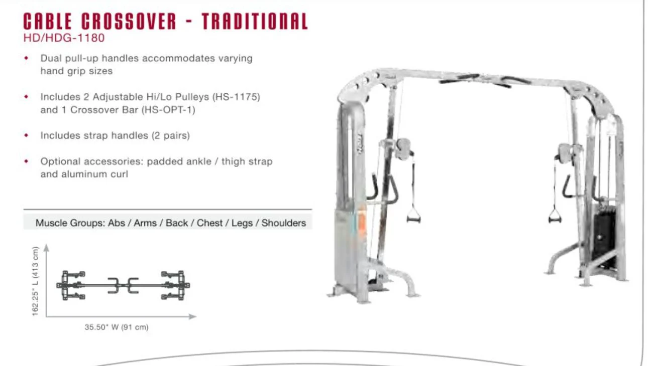 Hoist Multi Kraftstations Turm - Multistation mit Kabelzug, Kraftstation mit Gewichtsblöcken, gebraucht - überholter Zustand - Image 16
