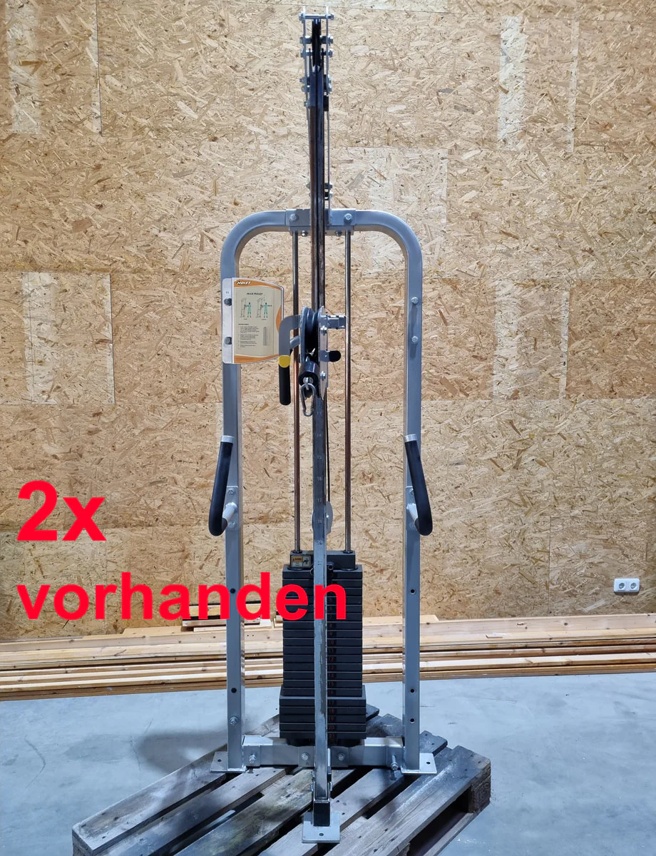 Hoist Multi Kraftstations Turm - Multistation mit Kabelzug, Kraftstation mit Gewichtsblöcken, gebraucht - überholter Zustand - Image 6