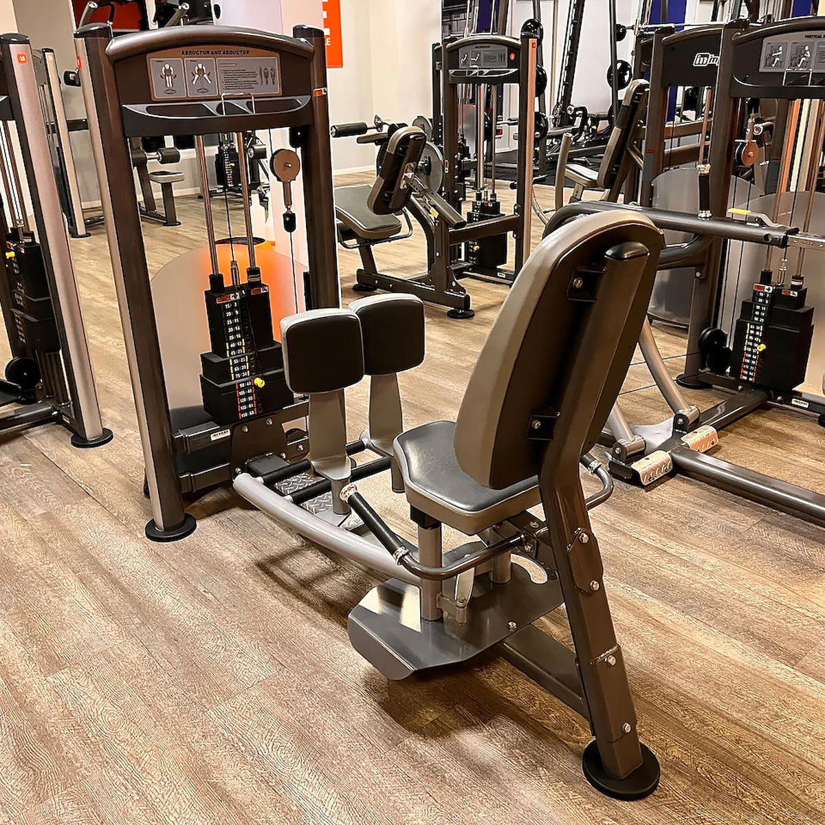 Impulse Fitness Abduktoren und Adduktoren 2 in 1 Kombimaschine - Hip Abduction and Hip Adduction, Rahmenfarbe Grau-Anthrazit, gebraucht - überholter Zustand - Image 15