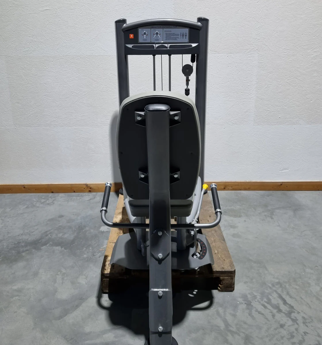 Impulse Fitness Abduktoren und Adduktoren 2 in 1 Kombimaschine - Hip Abduction and Hip Adduction, Rahmenfarbe Grau-Anthrazit, gebraucht - überholter Zustand - Image 5