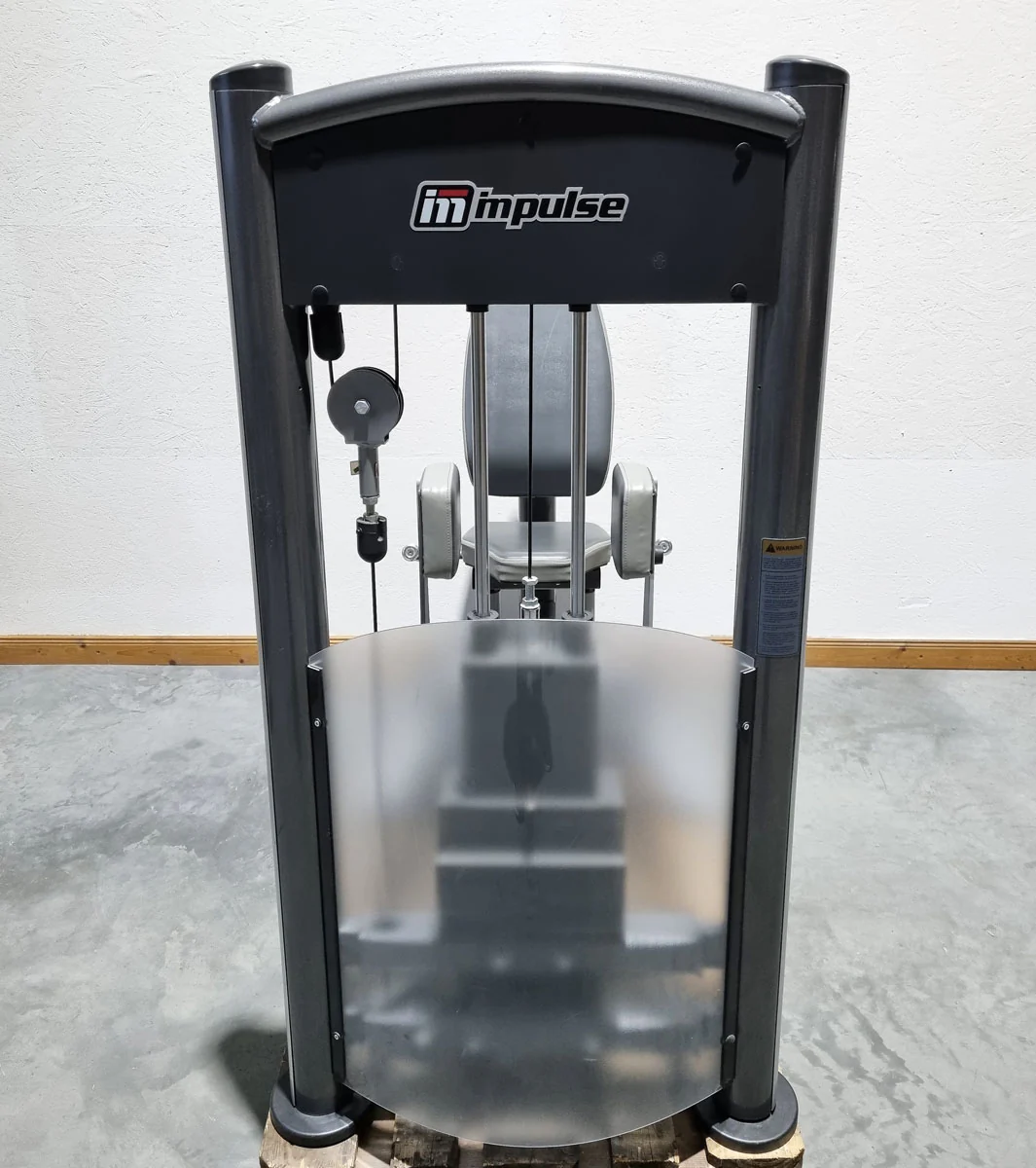 Impulse Fitness Abduktoren und Adduktoren 2 in 1 Kombimaschine - Hip Abduction and Hip Adduction, Rahmenfarbe Grau-Anthrazit, gebraucht - überholter Zustand - Image 8