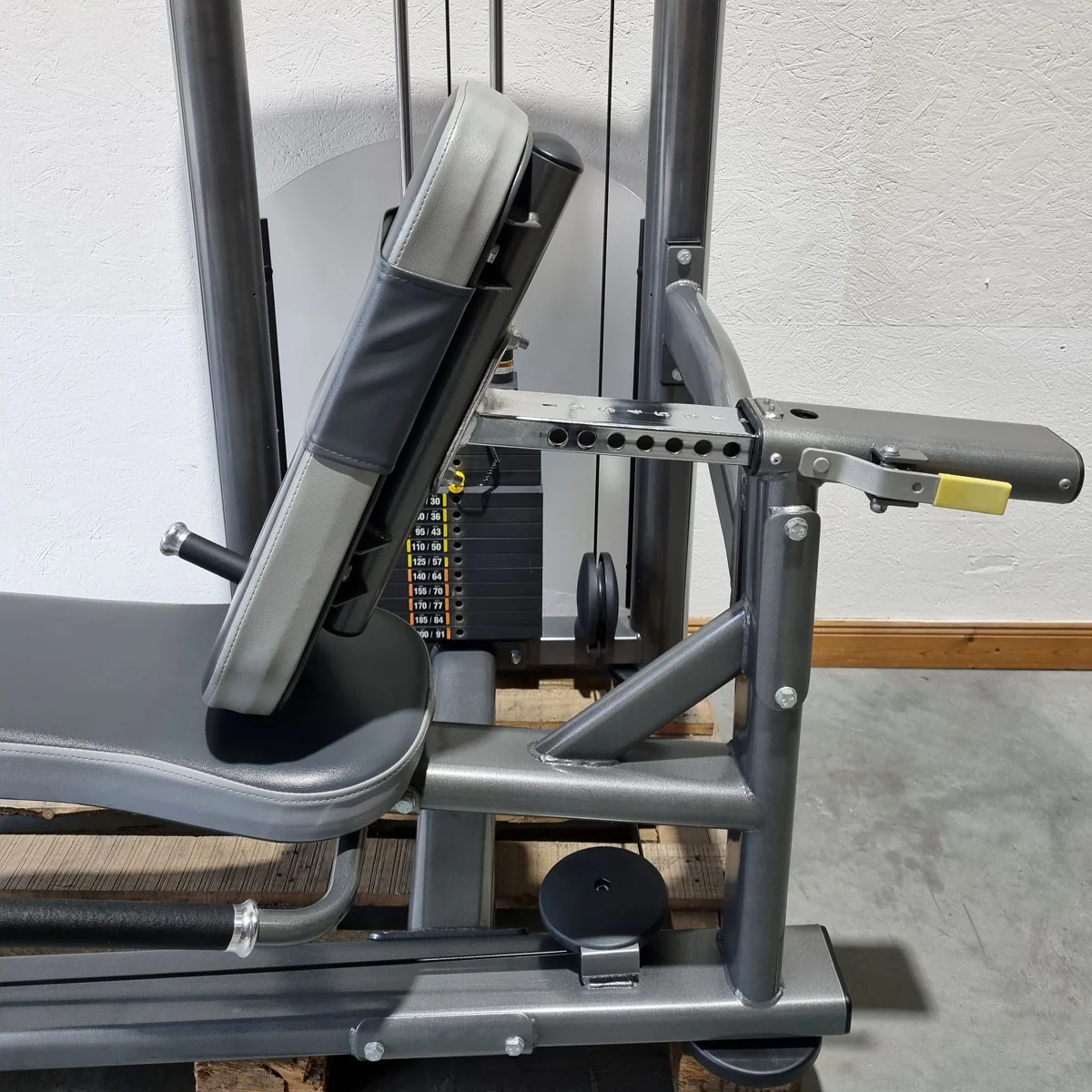 Impulse Fitness Beinpresse horizontal, Rahmenfarbe Grau-Anthrazit, gebrauchter - überholter Zustand - Image 5