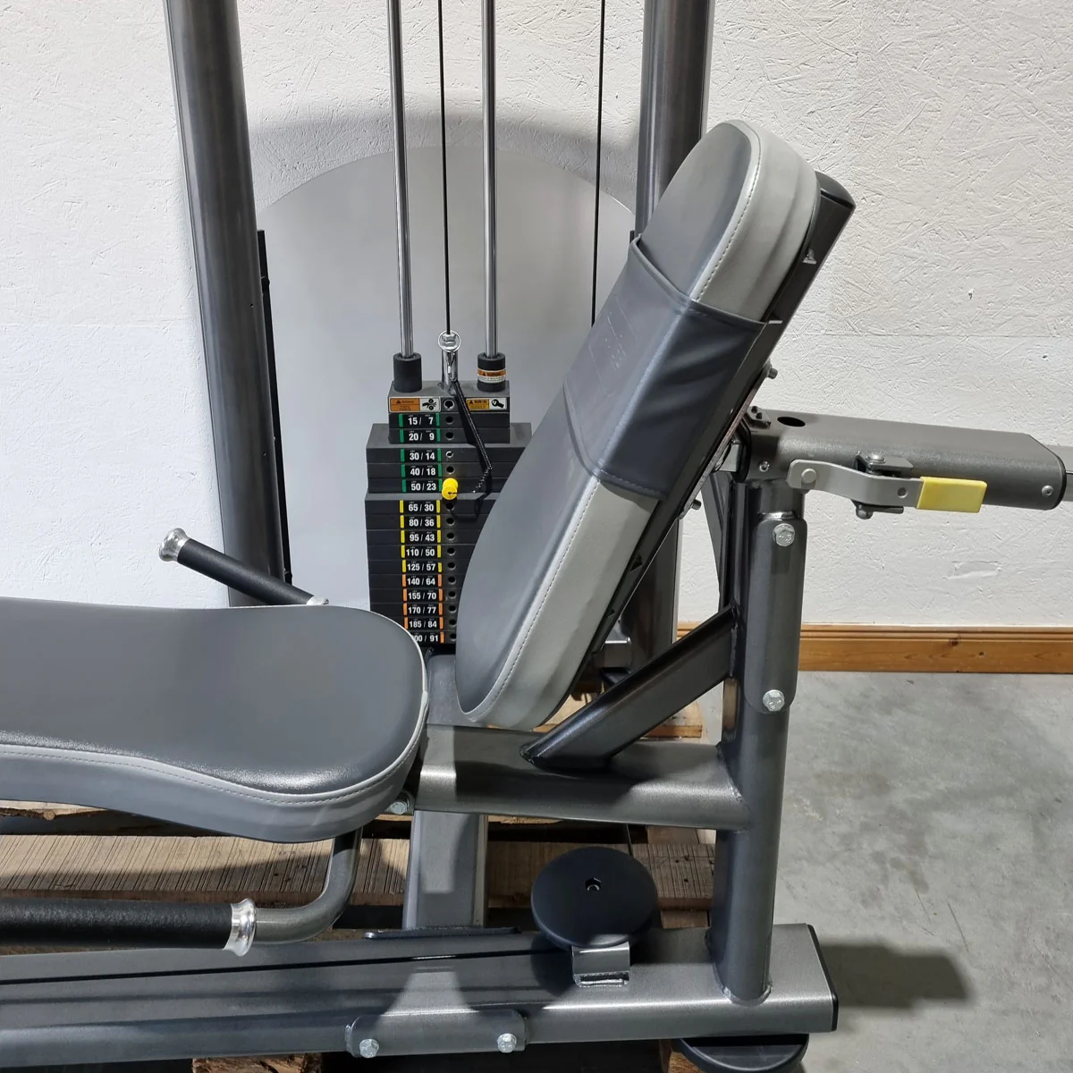 Impulse Fitness Beinpresse horizontal, Rahmenfarbe Grau-Anthrazit, gebrauchter - überholter Zustand - Image 6