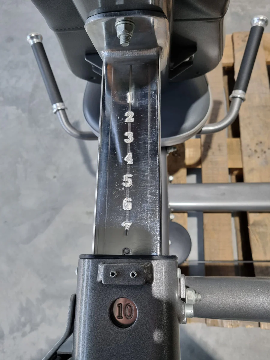 Impulse Fitness Beinpresse horizontal, Rahmenfarbe Grau-Anthrazit, gebrauchter - überholter Zustand - Image 7