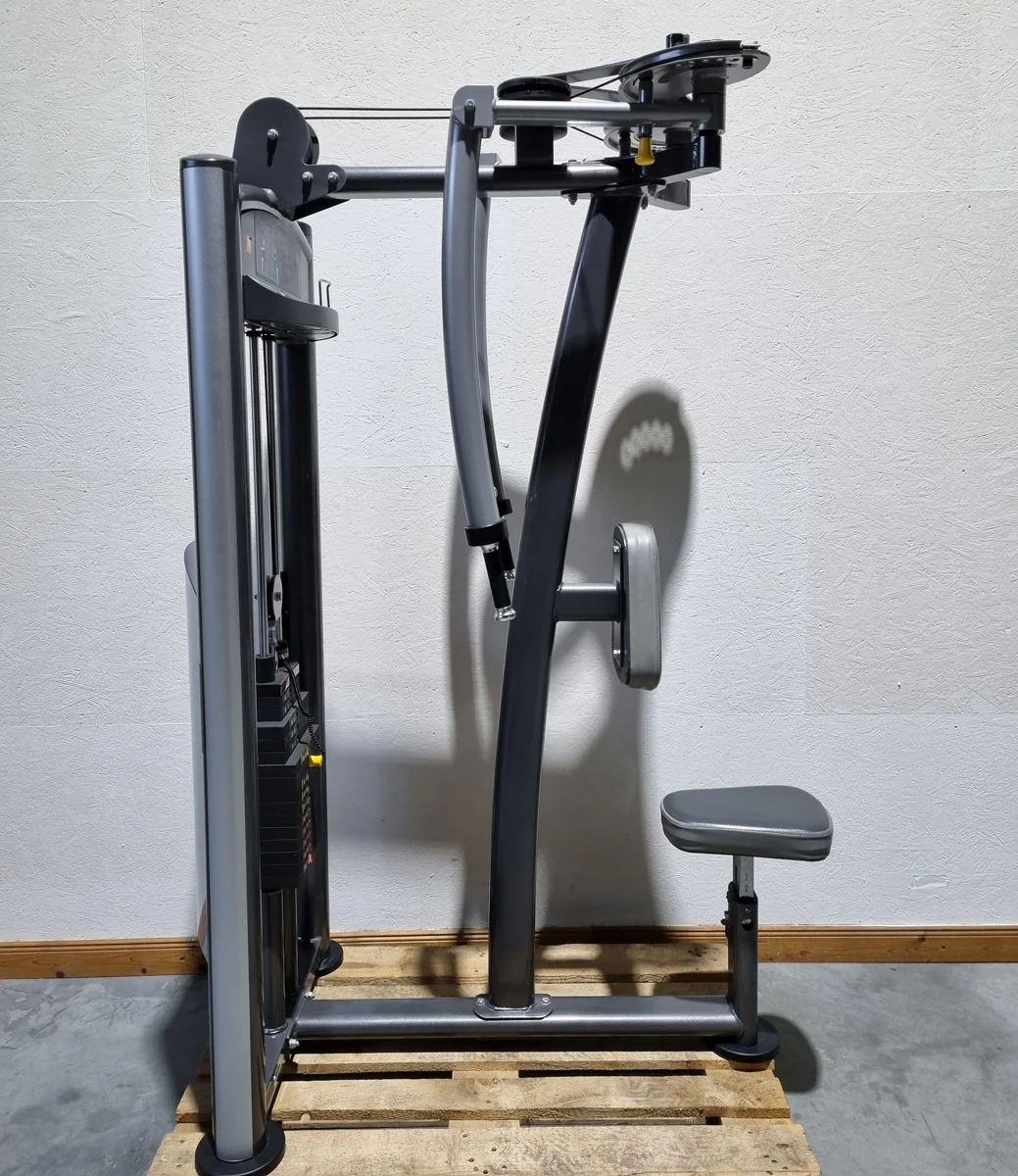 Impulse Fitness Butterfly und Butterfly Reverse 2 in 1 Kombimaschine, Pec Fly and Lat-Press-Back Machine, Rahmenfarbe Grau-Anthrazit, Polsterfarbe Grau-Anthrazit, gebraucht - überholter Zustand - Image 6
