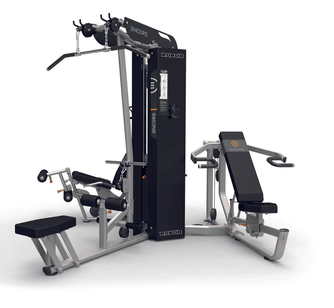 Impulse Fitness Multi Kraftstation Encore ES3000 mit 3 Trainingsstationen, 3 separate Gewichtsblöcke, Multistation ES3000 - NEU - Image 3