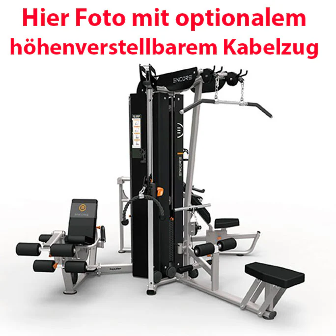 Impulse Fitness Multi Kraftstation Encore ES3000 mit 3 Trainingsstationen, 3 separate Gewichtsblöcke, Multistation ES3000 - NEU - Image 8