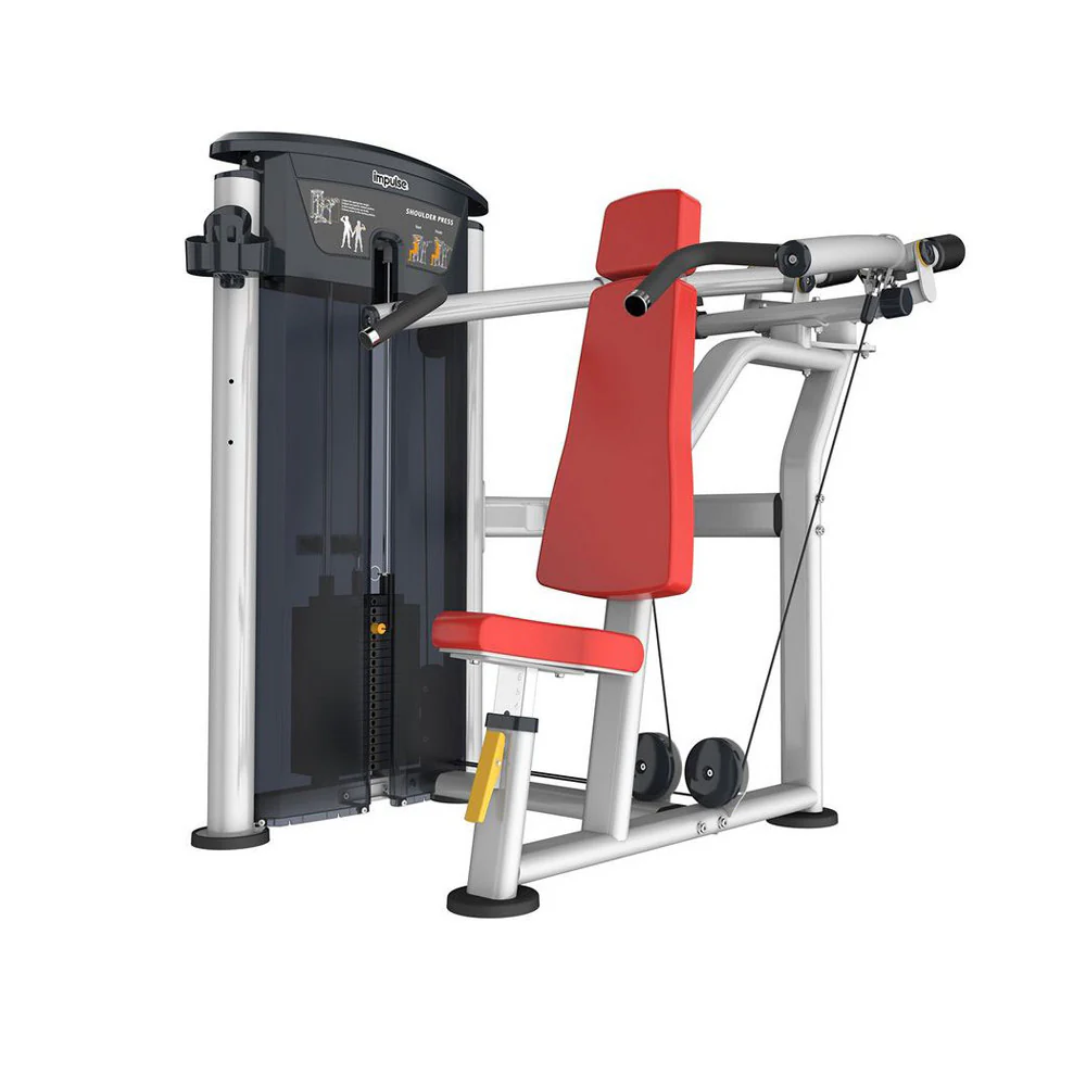 Impulse Fitness Schulterpresse, IT9512, Shoulder Press, 90kg Gewichtsblock - Image 4