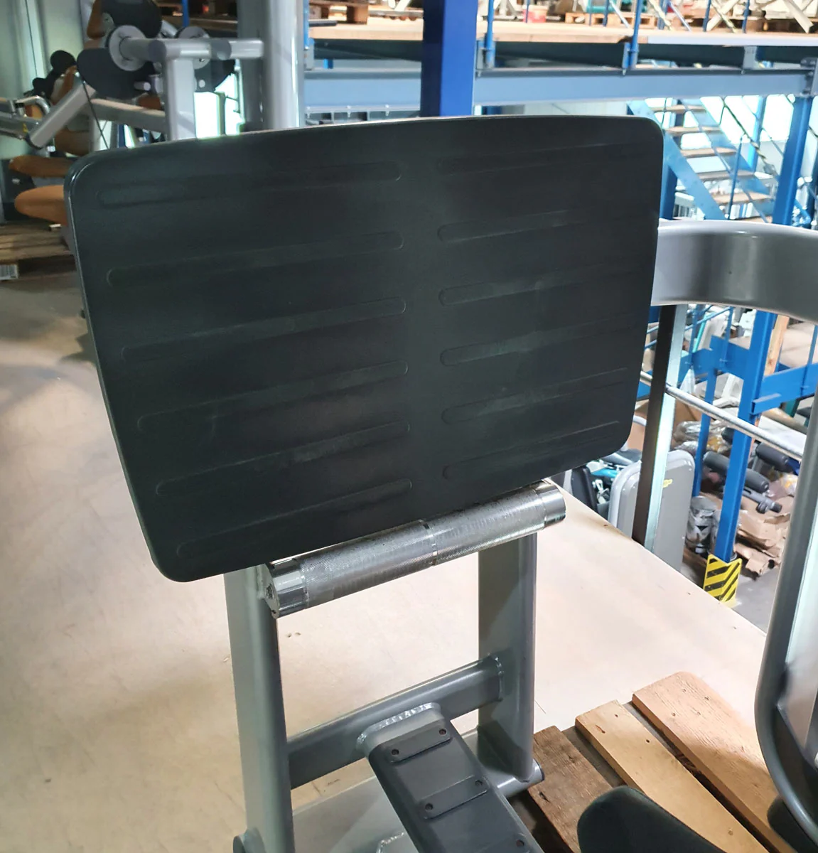 Inotec Beinpresse, Leg Press, Rahmenfarbe Silber, Polsterfarbe Schwarz, gebraucht - überholter Zustand - Image 8