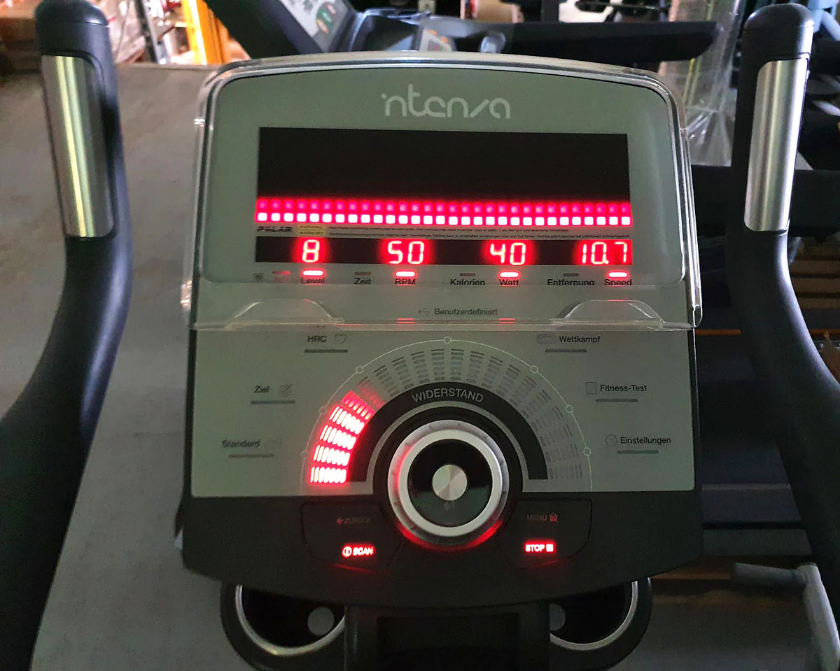 Intenza Ergometer 550 UBi, LED Display, gebraucht - überholter Zustand - Image 9