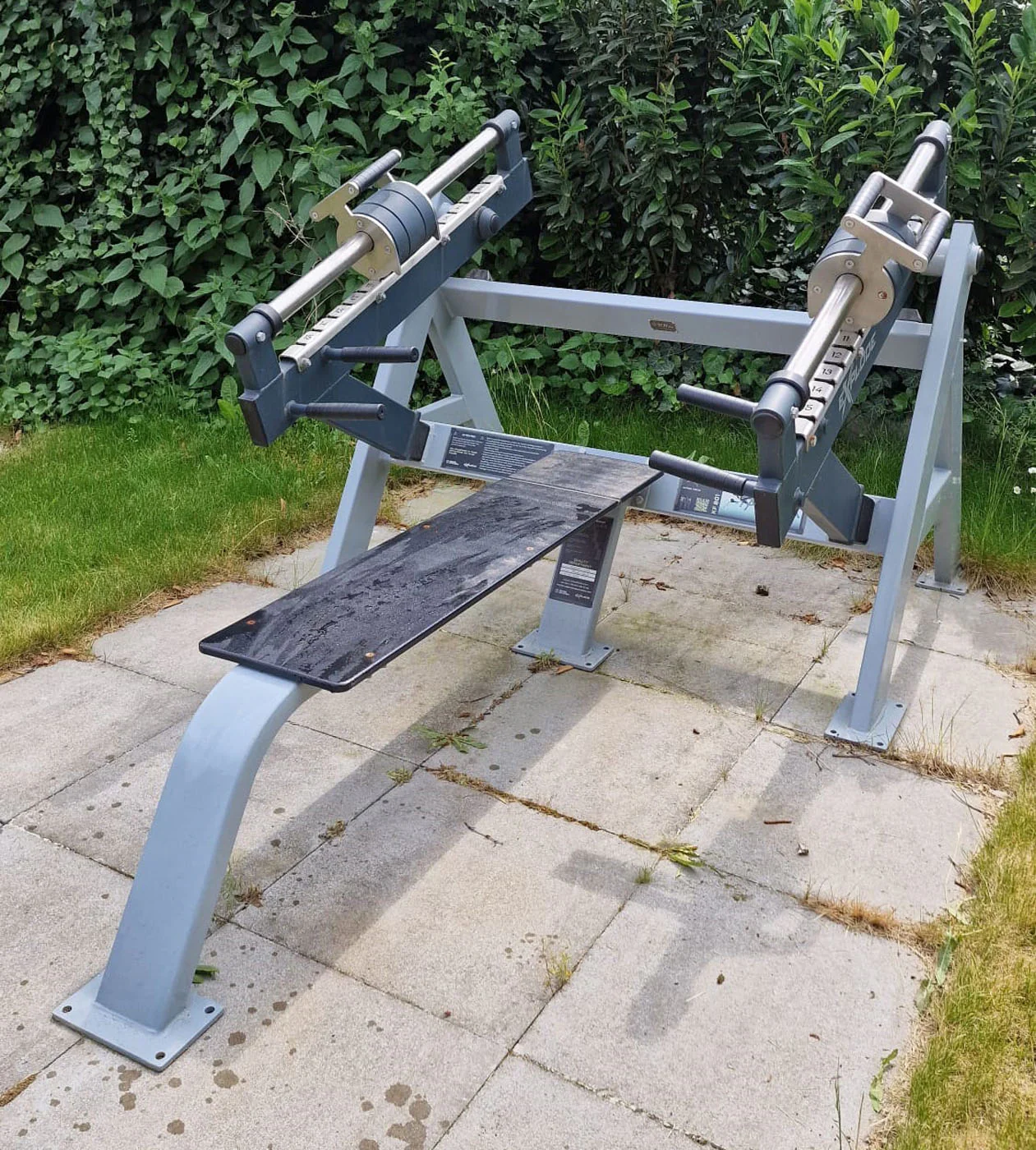 Inter Atletika Outdoor EXplode 9 Kraftgeräte im Set, DHZ Xplode Kraftgerätepark, Baujahr 2021, Farbe Grau-Silber, gebraucht - geprüfter Zustand - Image 11