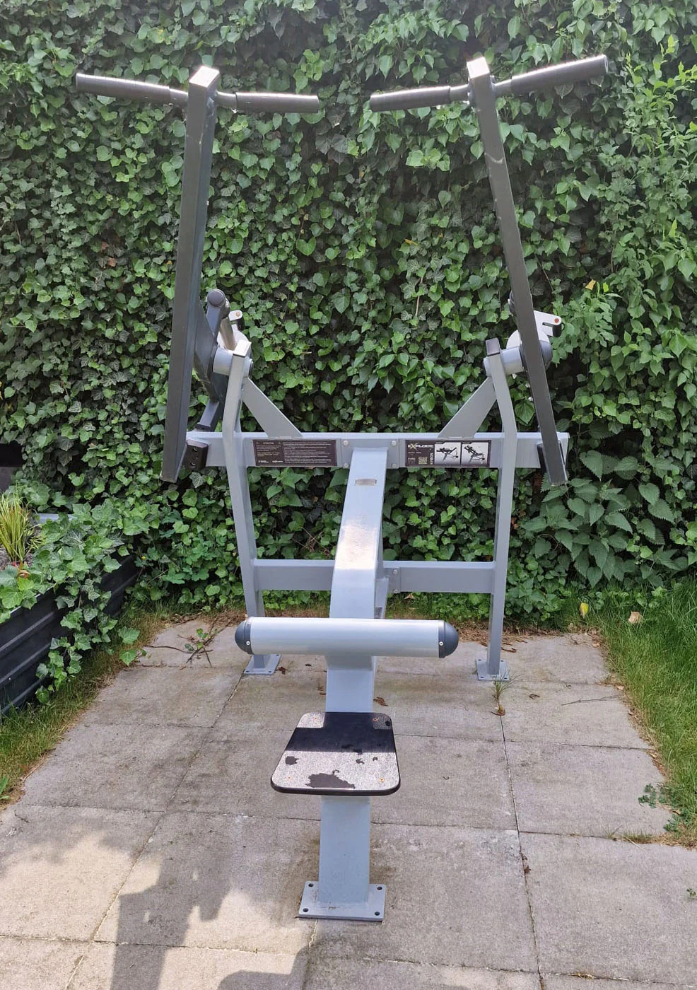 Inter Atletika Outdoor EXplode 9 Kraftgeräte im Set, DHZ Xplode Kraftgerätepark, Baujahr 2021, Farbe Grau-Silber, gebraucht - geprüfter Zustand - Image 12