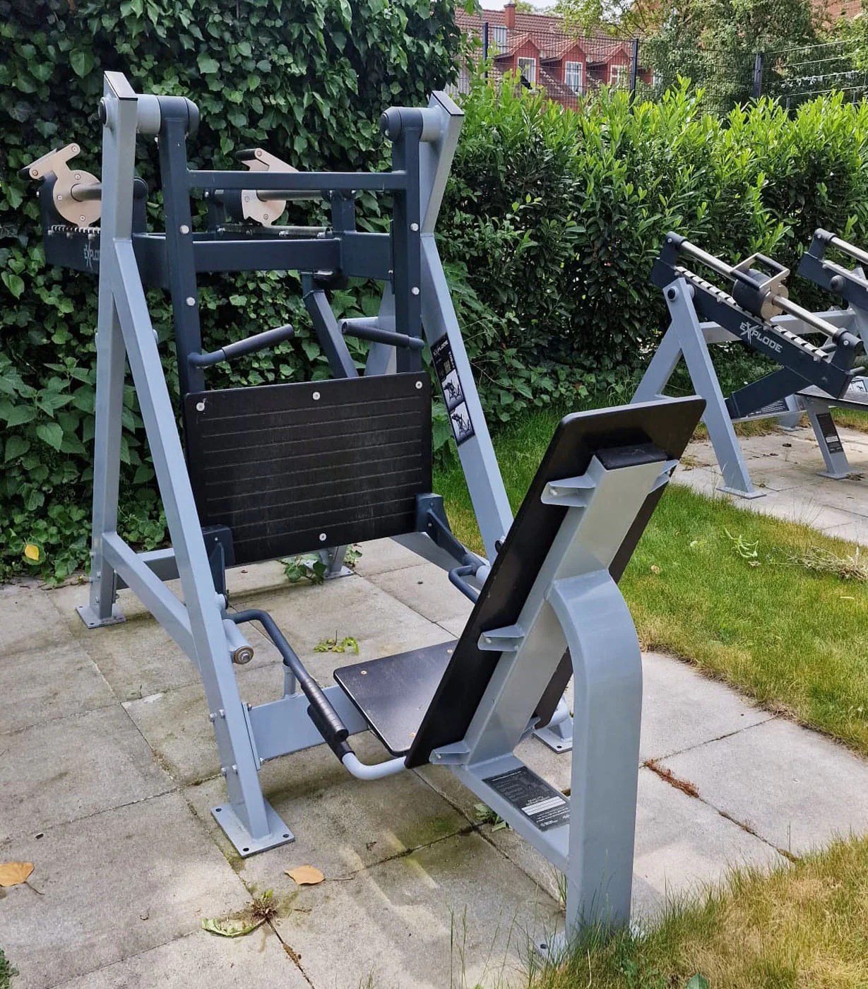 Inter Atletika Outdoor EXplode 9 Kraftgeräte im Set, DHZ Xplode Kraftgerätepark, Baujahr 2021, Farbe Grau-Silber, gebraucht - geprüfter Zustand - Image 13